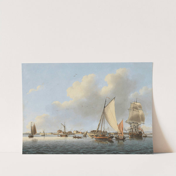 Landguard Fort, Harwich by John Cleveley the elder