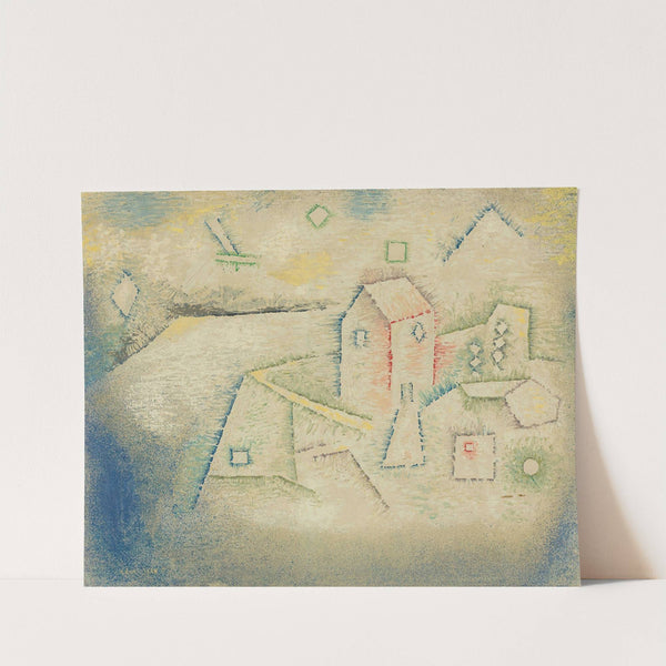 Landhaus In Norden (Country House In The North) by Paul Klee