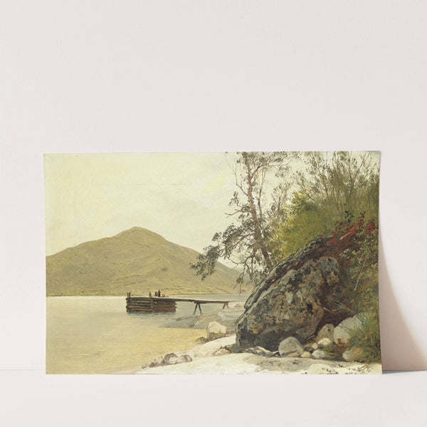 Landing at Sabbath Day Point by John Frederick Kensett