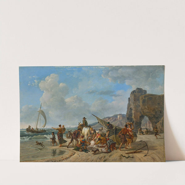 Landing the catch by Jean-Louis Demarne