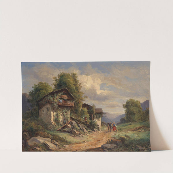 Ländliche Idylle by Josef Höger