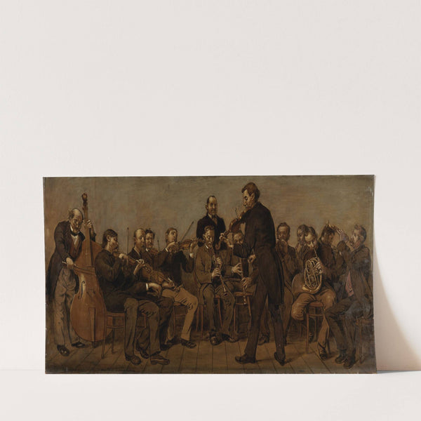 Ländliche Musikkapelle by Hans Thoma