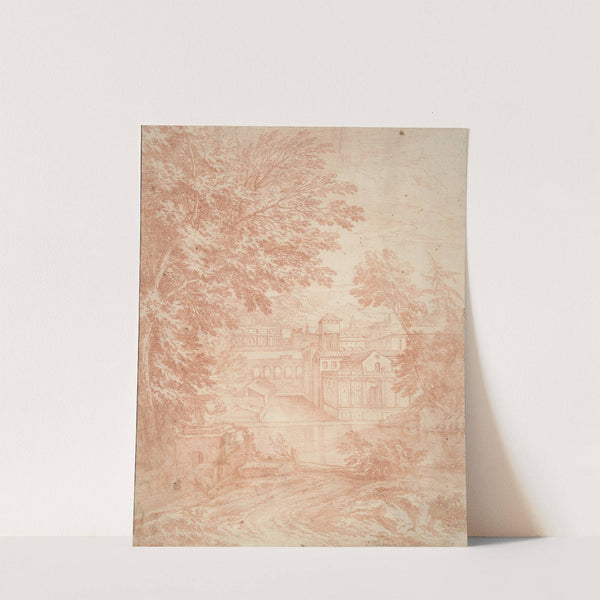 Landscape by Adriaen Frans Boudewijns