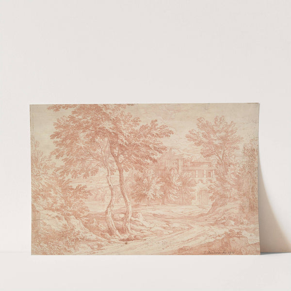 Landscape by Adriaen Frans Boudewijns