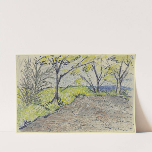 Landscape by Otto Mueller