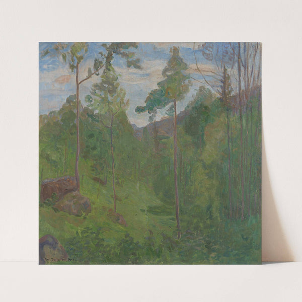 Landscape (1906) by Thorvald Erichsen