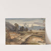 Landscape (ca. 1840) by Alexandre-Gabriel Decamps
