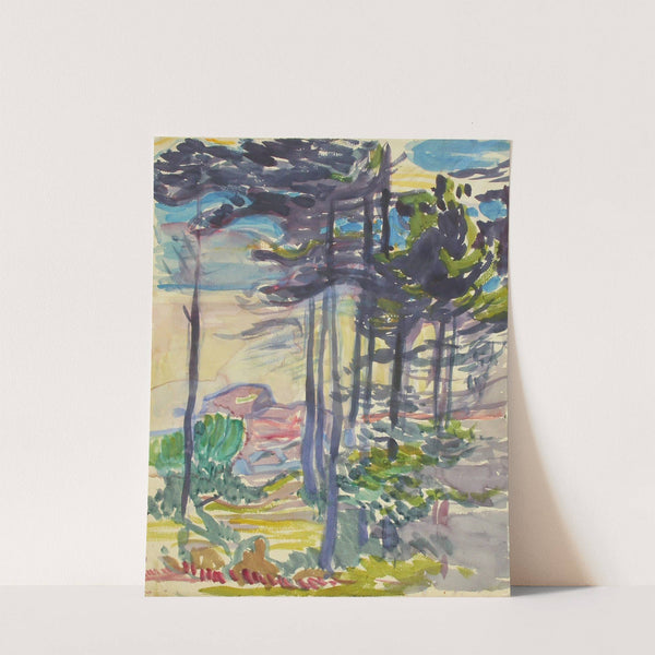 Landscape by Magnus Enckell