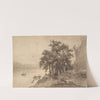 Landscape by Hendrik Dirk Kruseman van Elten