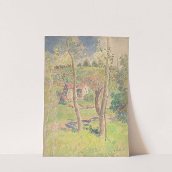 Landscape (second half 19th century) by Camille Pissarro
