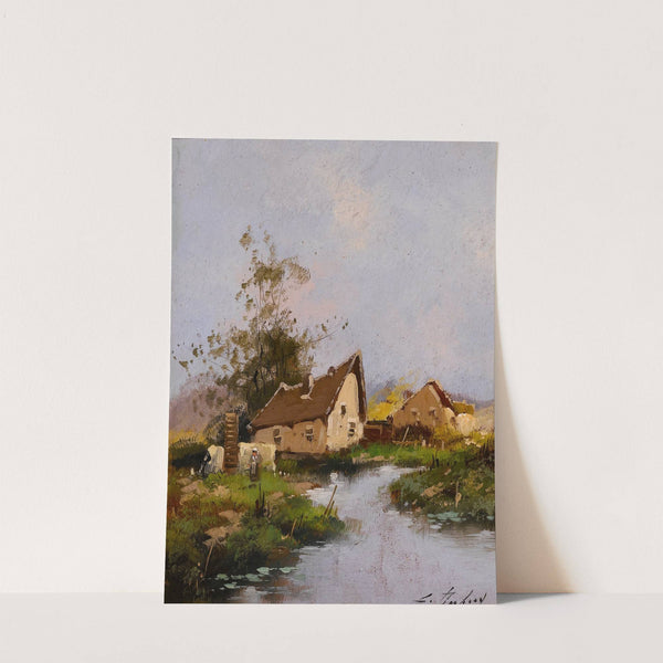 Landscape by Eugène Galien-Laloue