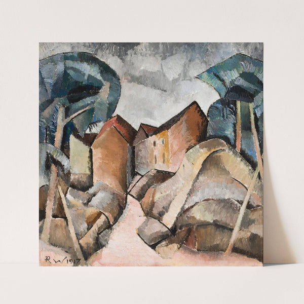 Landscape (1917) by Romuald Kamil Witkowski