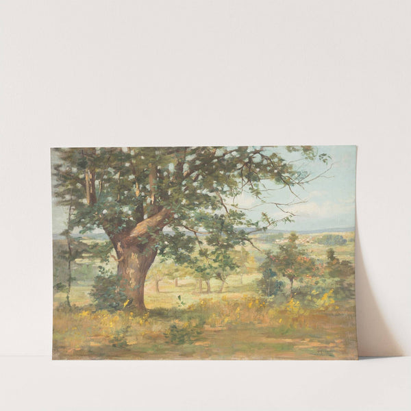 Landscape by Emile-Charles Dameron