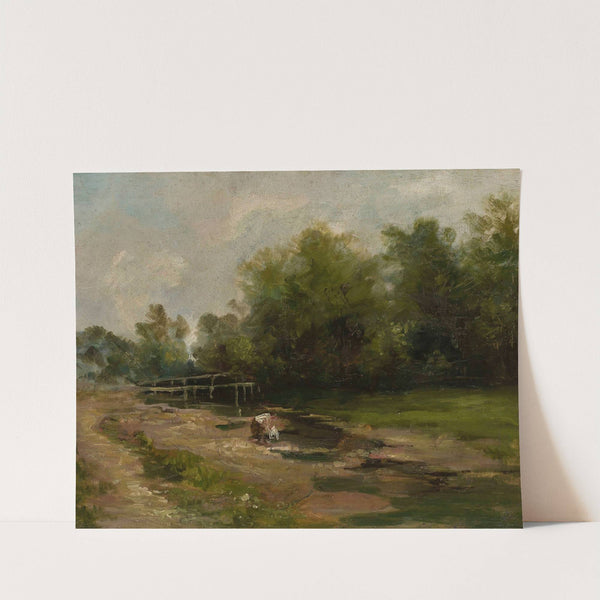 Landscape by Józef Szermentowski