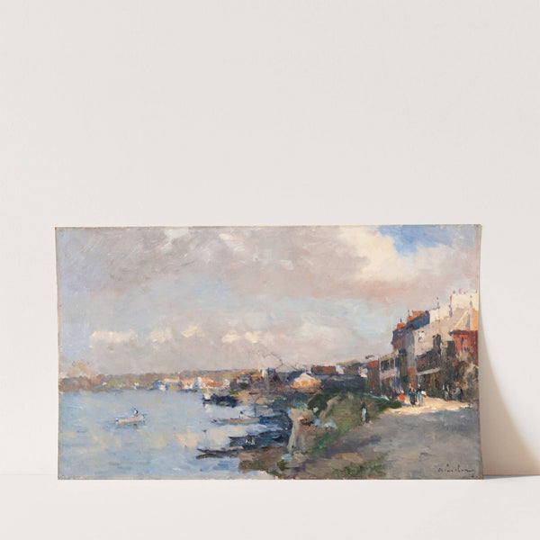 Landscape (circa 1886) by Albert Lebourg