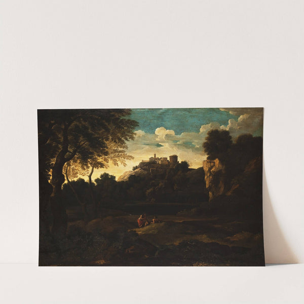 Landscape by Crescenzio Onofrij