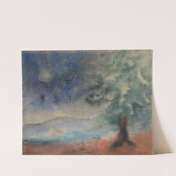 Landscape by Ferdinand Schirren