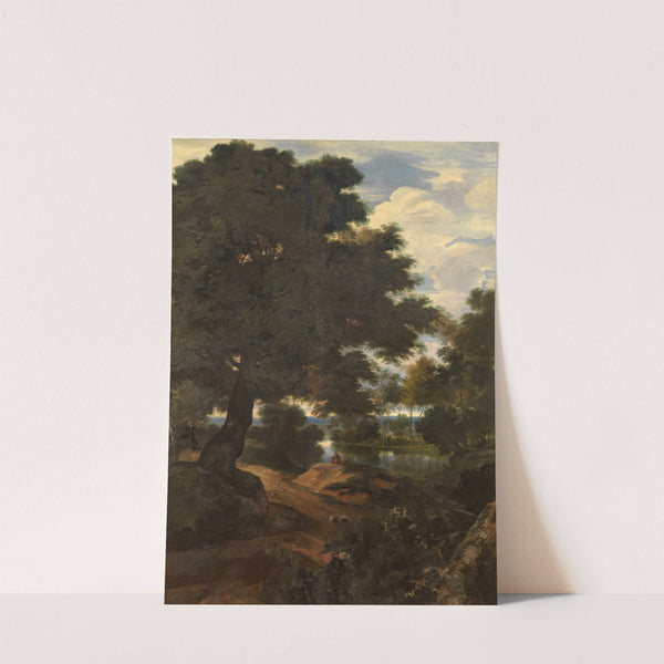 Landscape by Jan Baptist Martin Wans