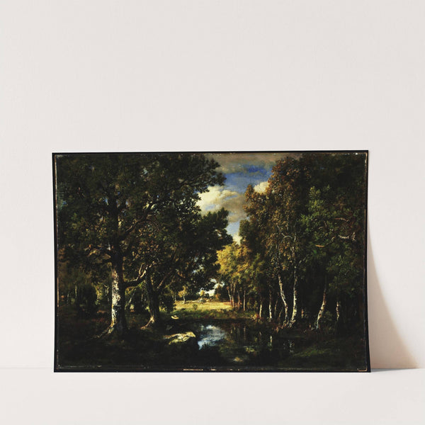 Landscape (1857) by Narcisse-Virgile Diaz de La Peña