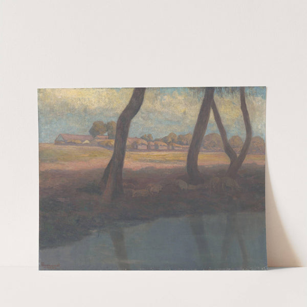 Landscape by Karol Pongrácz