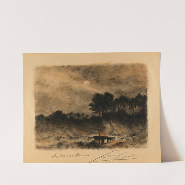 Landscape by Alexandre Gaston Guignard