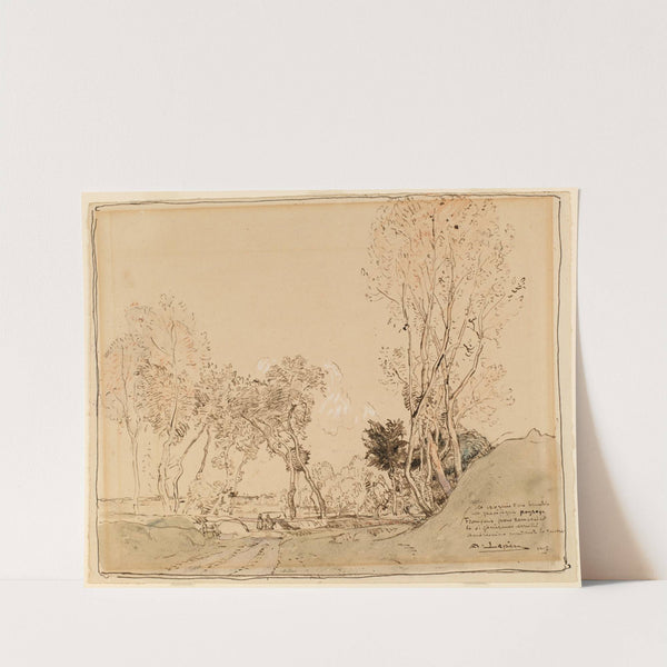 Landscape (1915) by Auguste Louis Lepère