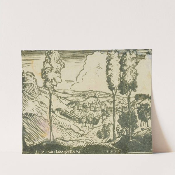 Landscape by Donald Shaw MacLaughlan