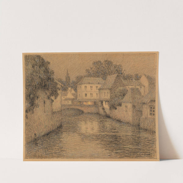 Landscape by Henri Le Sidaner