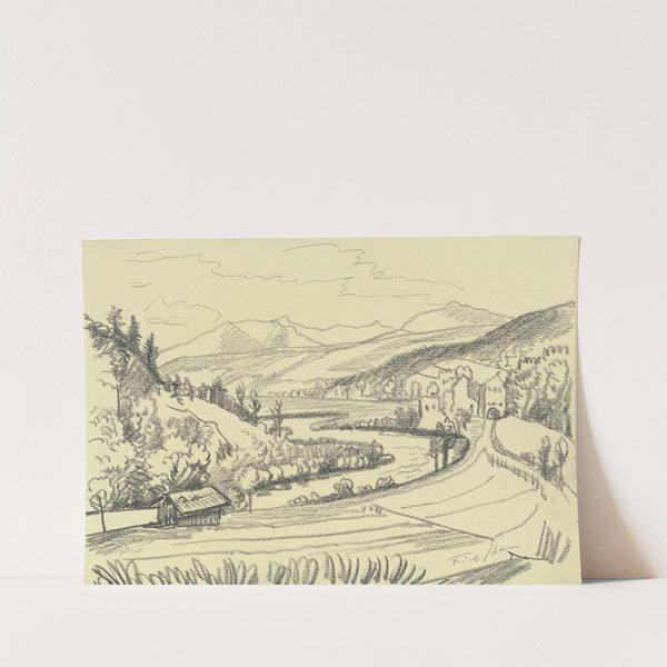 Landscape. by Fried Stern