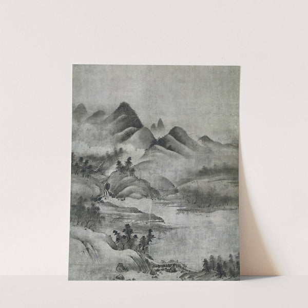 Landscape (early 1500s) by Sōami