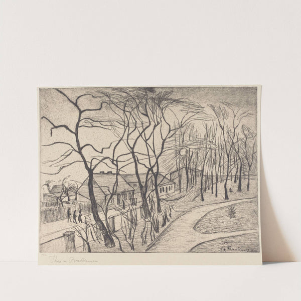 Landscape by Theo Von Brockhusen