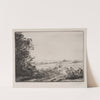 Landscape (c. 1857–1911) by Alphonse Legros