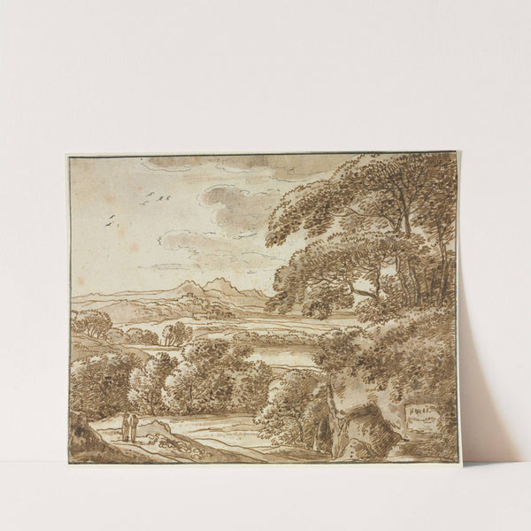 Landscape (c 1780) by Franz Kobell