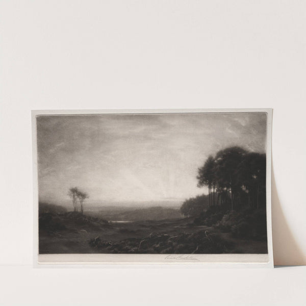 Landscape by George Percival Gaskell