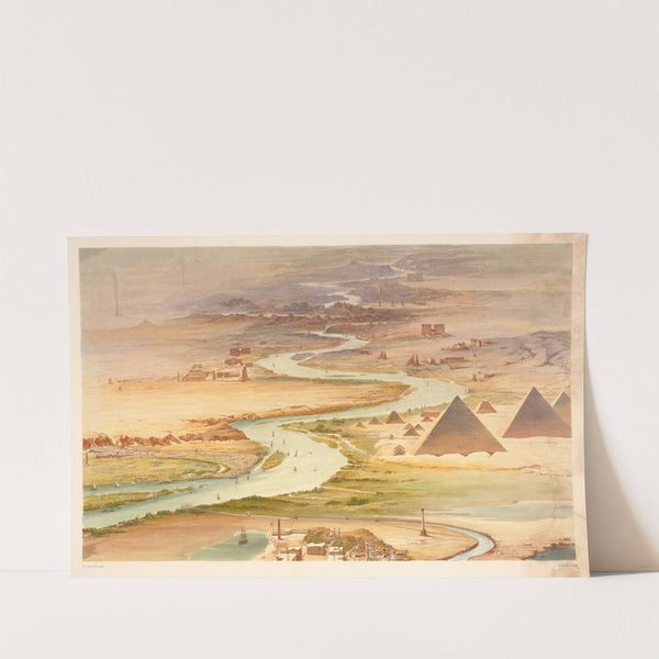 Landscape (1839) by Hector Horeau