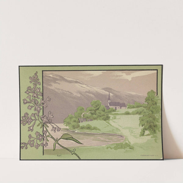 Landscape by Otto Valstad