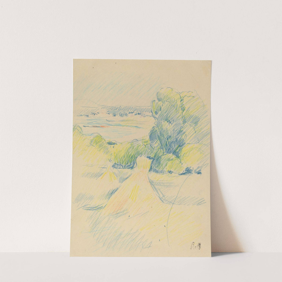 Landscape by Berthe Morisot