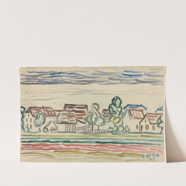 Landscape (1870s) by Christian Rohlfs