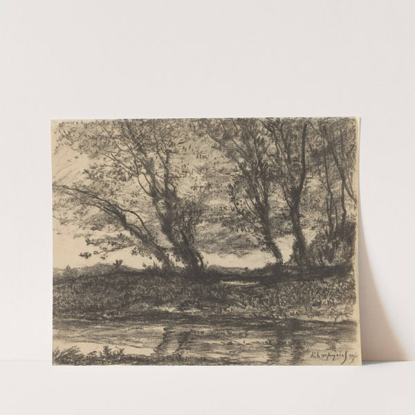 Landscape (1911) by Henri-Joseph Harpignies