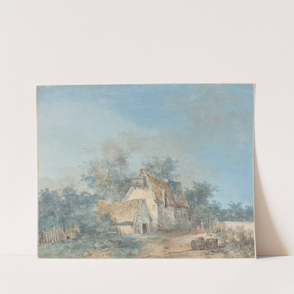 Landscape by Louis Gabriel Moreau