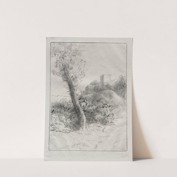 Landscape 6 (c. 1857–1911) by Alphonse Legros