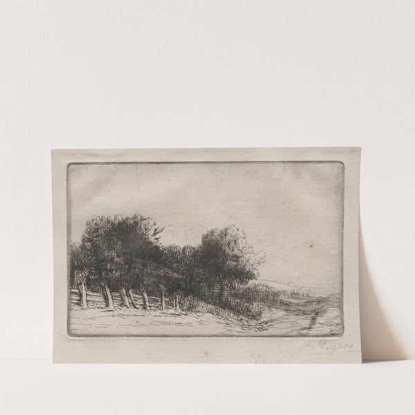 Landscape 8 (c. 1857–1911) by Alphonse Legros