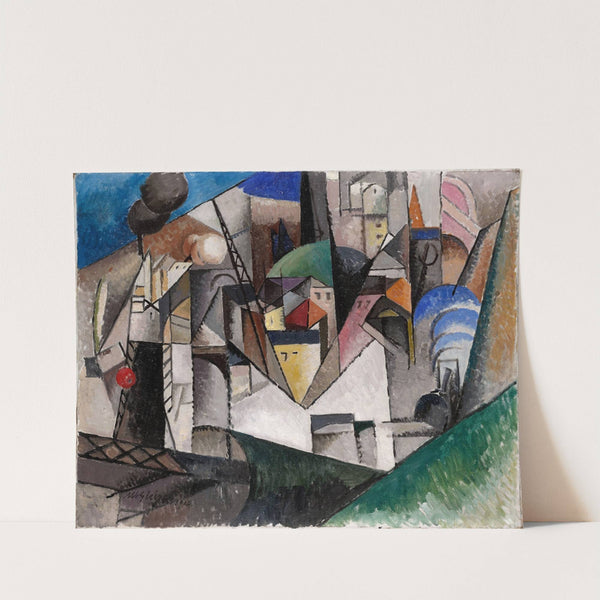 Landscape (1914) by Albert Gleizes