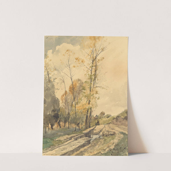 Landscape at Famars (1863) by Henri-Joseph Harpignies