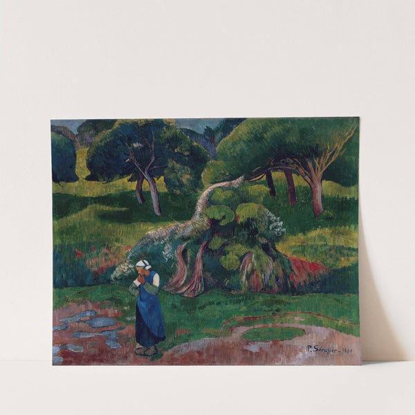 Landscape at Le Pouldu by Paul Sérusier