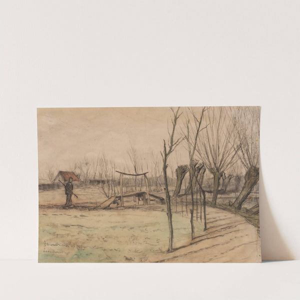 Landscape at Loosduinen by Piet Mondrian