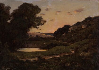 Landscape at Sunset (1898)