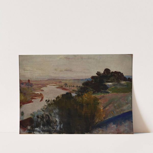 Landscape at the Vistula by Jacek Malczewski