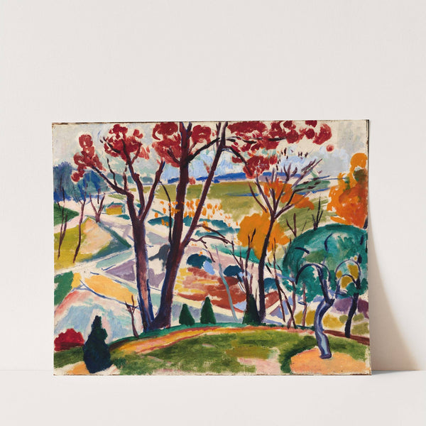 Landscape, Bridge, Huntingdon Valley by Henry Lyman Saÿen