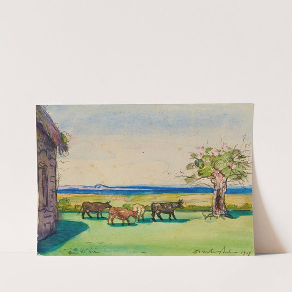 Landscape, Brittany by Donald Shaw MacLaughlan